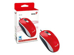 MOUSE GENIUS DX-110 USB OPTICO 1000 DPI RED
