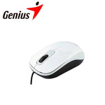 MOUSE GENIUS DX-110 USB OPTICO 1000 DPI WHITE