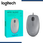 MOUSE M110 SILVER SILENT