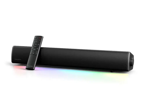 PARLANTE GAMING SOUND BAR GS5 RGB 60W BLUETOOTH USB-C POWER BLACK CREATIVE