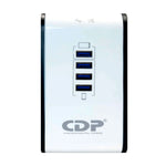 ESTABILIZADOR R2CU-AVR1008I 1000VA/500W 8 SALIDAS 4 PUERTOS USB