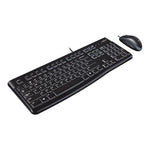 TECLADO + MOUSE MK120 USB SP BLACK (PN 920-004428) LOGITECH