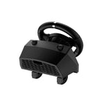 TIMON C/PEDAL + PALANCA GENIUS GX SPEED MASTER X2 DUAL MOTOR VIBRATION 1080 ROTACION PS4/PS3/PC USB BLACK
