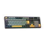 Teclado Aula F108 PRO Inalámbrico Español BLACK/GREY/YELLOW - REAPER SWITCH