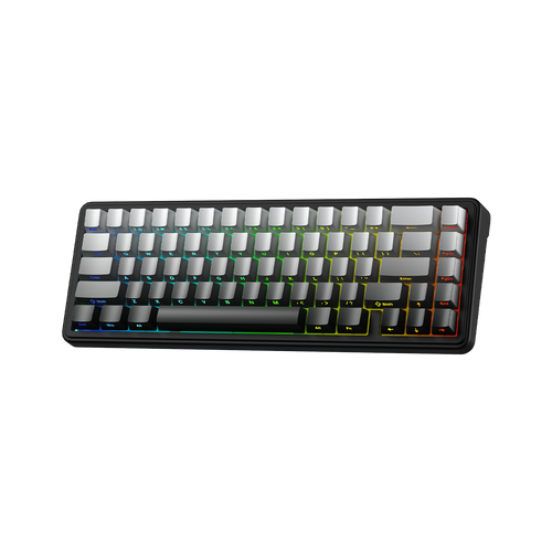 Teclado Aula F108 PRO Inalámbrico Español BLACK DEGRADED - RAIN DROP SWITCH