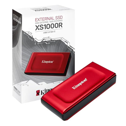 SSD EXT KING XS1000 2TB 3.2 RED KINGSTON