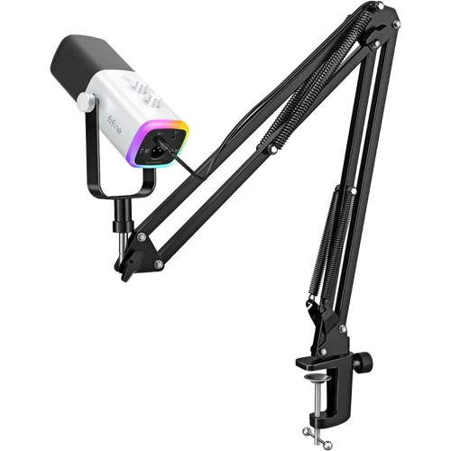 MICRÓFONO AM8T WHITE CON BRAZO FIFINE