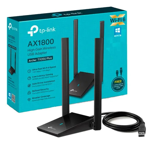 TP-LINK (ARCHER TX20U PLUS) AX1800 HIGH GAIN DUAL TP LINK