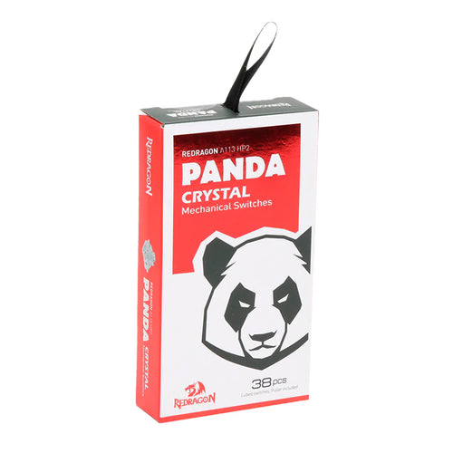 KIT SWITCHES A113 HP2 PANDA CRYSTAL REDRAGON