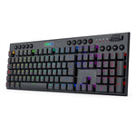 TECLADO REDRAGON HORUS FS CABLEADO, SPANISH K619-RGB-SP BLACK RED SWITCH REDRAGON