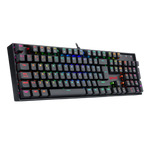 K551RGB TECLADO REDRAGON MITRA BLACK, SPANISH RED SWITCH