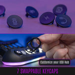 HUB DECK 5-RGB 5 PUERTOS USB STREAMPLIFY