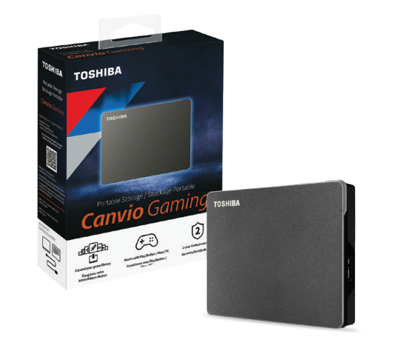 1TB CANVIO GAMING BLACK TOSHIBA