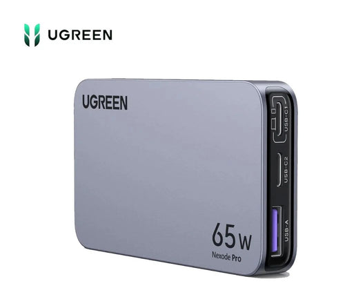 CARGADOR NEXODE PRO UGREEEN X753 65 W - 3 PUERTOS - FAST CHARGER UGREEN