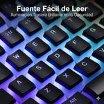 KEYCAPS SCARAB, SPANISH A130W-SP WHITE SIN SERIAL