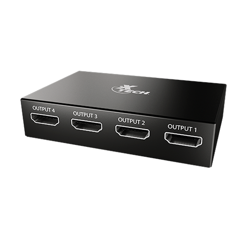 SPLITTER XHA-420 BOX 4-PORT HDMI WITH POWER