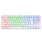 K552W-RGB TECLADO REDRAGON KUMARA WHITE, SPANISH RED SWITCH REDRAGON