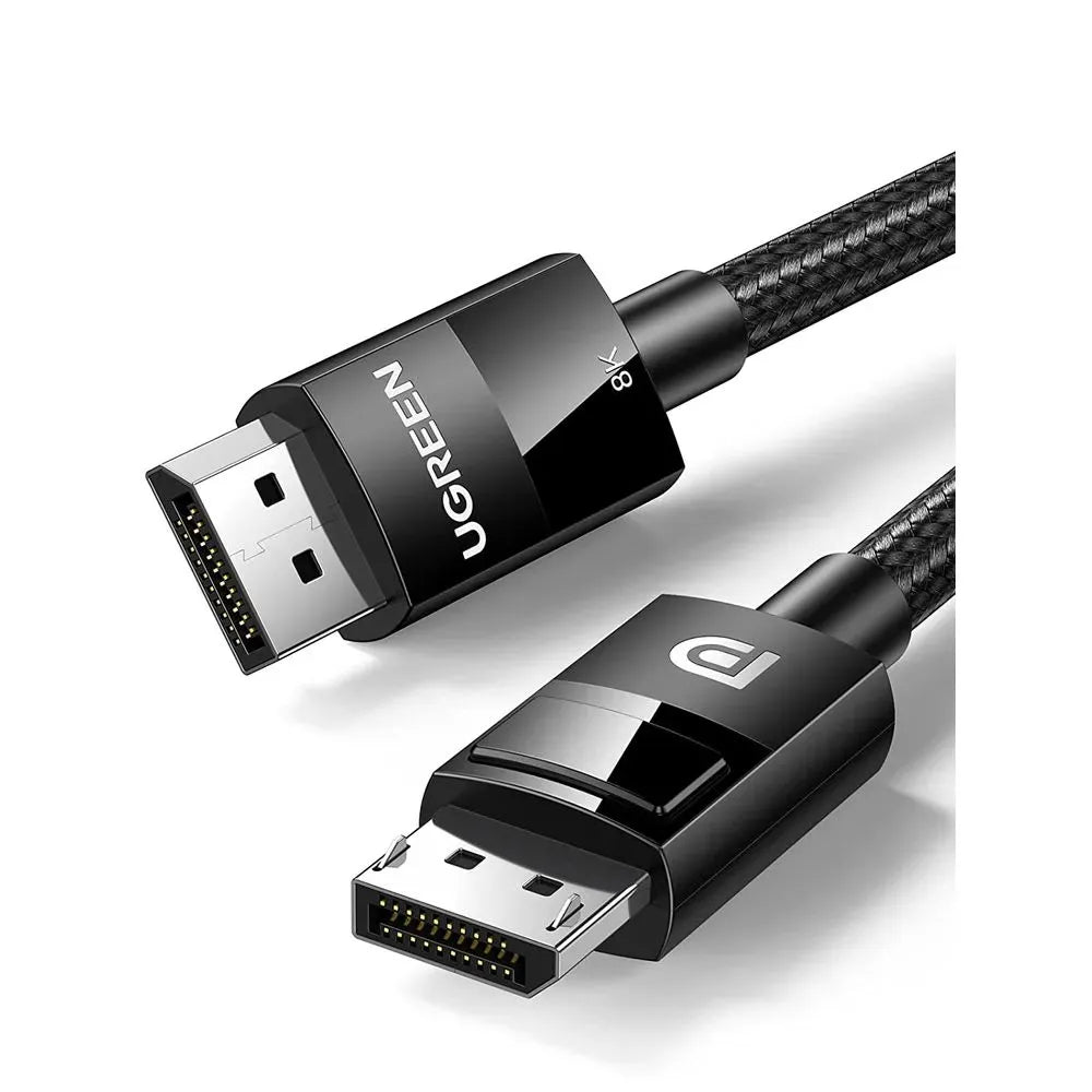 80393 - DP114 - CABLE DISPLAY PORT 1.4 - MACHO A MACHO - 3 MTS - RESOLUCION 8K 60 HZ UGREEN