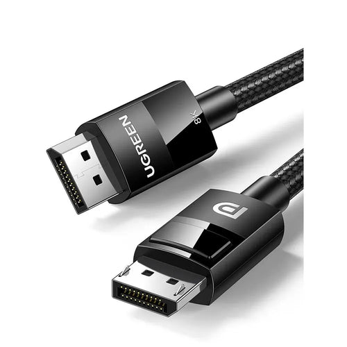 80393 - DP114 - CABLE DISPLAY PORT 1.4 - MACHO A MACHO - 3 MTS - RESOLUCION 8K 60 HZ UGREEN