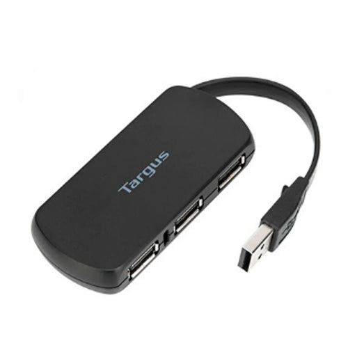 HUB TARGUS USB ACH114US 4 PORT USB-A 2.0 NEGRO