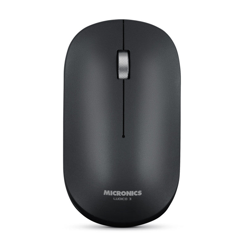 MOUSE INALAMBRICO MICRONICS LUDICO MIC M722 - 3M BT - WIFI RECARGABLE