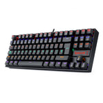 TECLADO REDRAGON KUMARA RAINBOW, SPANISH K552-KR-SP BLACK-RED SWITCH REDRAGON