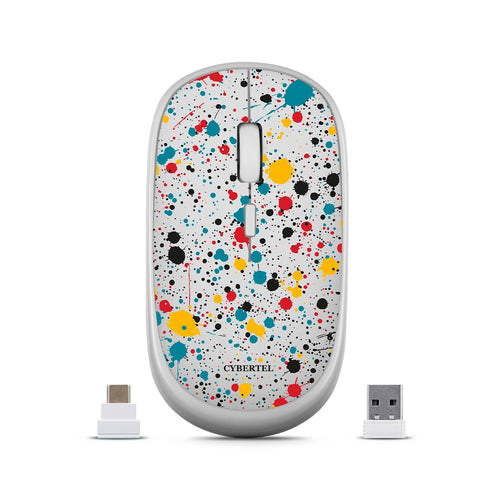MOUSE IPANEMA 3 CYB M501W-3M BLANCO CYBERTEL
