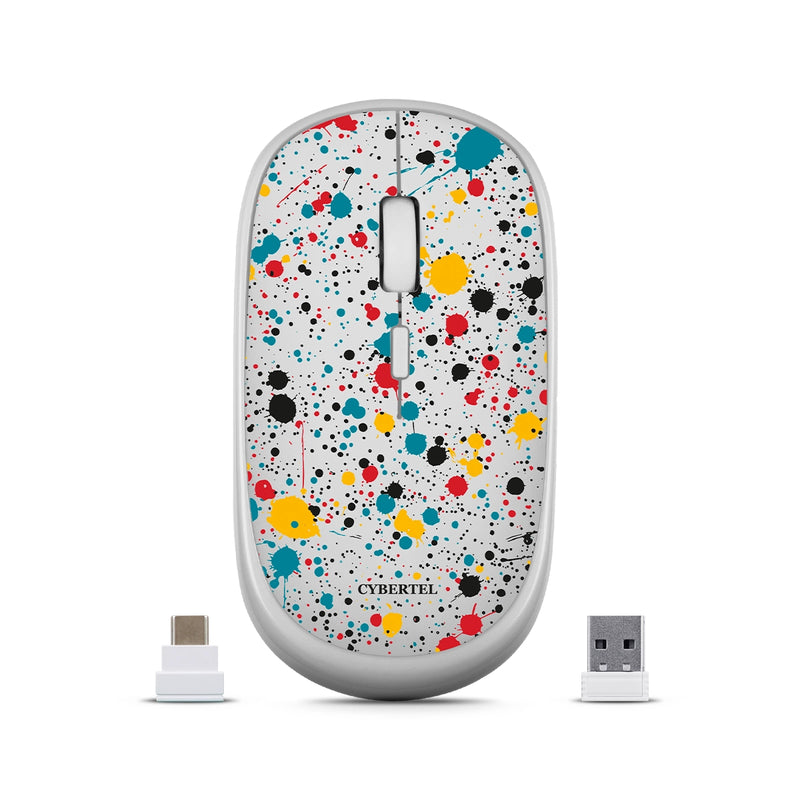 MOUSE IPANEMA 3 CYB M501W-3M BLANCO CYBERTEL