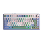 TECLADO F75 RGB INALAMBRICO ESPAÑOL PURPLE/BEIGE/GREEN - REAPER SWITCH AULA