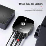 40759 - CM106 - RECEPTOR BLUETOOH 5.1 -SALIDAS RCA, JACK 3.5MM - PN INTERNAL CM106 (40759) UGREEN