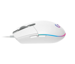 MOUSE LOGITECH G203 LIGHTSYNC OPTICAL 8000 DPI RGB WHITE (910-005791)-P LOGITECH