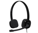 AUDIFONO CIMICROF. LOGITECH H151 STEREO BLACK (981-000587) LOGITECH