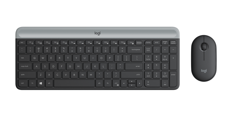 MK470 BLACK MOUSE + TECLADO