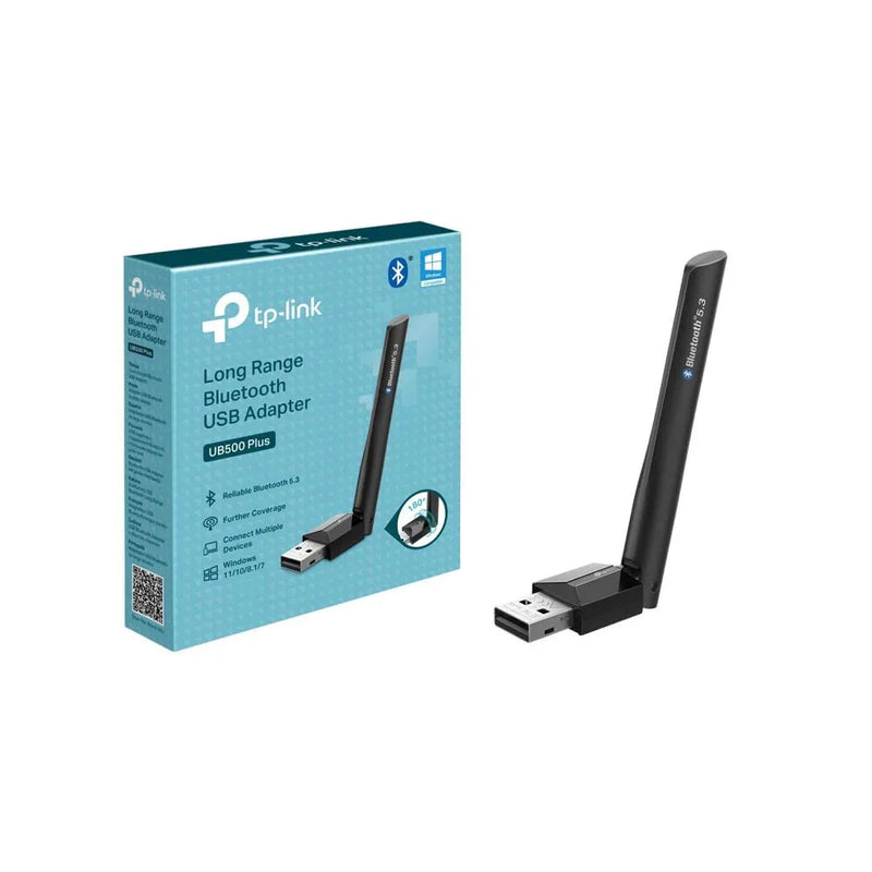 TP-UB500-PLUS ADAPTADOR USB BLUETOOTH 5.3 LARGO ALCANCE 21.74 65.22 PARA MUSICA TP LINK