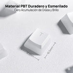 KEYCAPS SCARAB, SPANISH A130W-SP WHITE SIN SERIAL