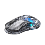 MOUSE MERCURY M2 INALÁMBRICO TRANSPARENT BLACK GRAVASTAR
