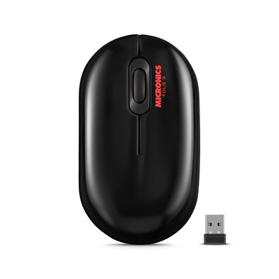 MOUSE INALAMBRICO MICRONICS FOLIE 3 MIC M725 3M WIFI - BT- RECARGABLE