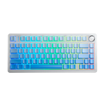 Teclado Aula F75 RGB Inalámbrico Inglés GRADIENT BLUE - STAR VECTOR SWITCH