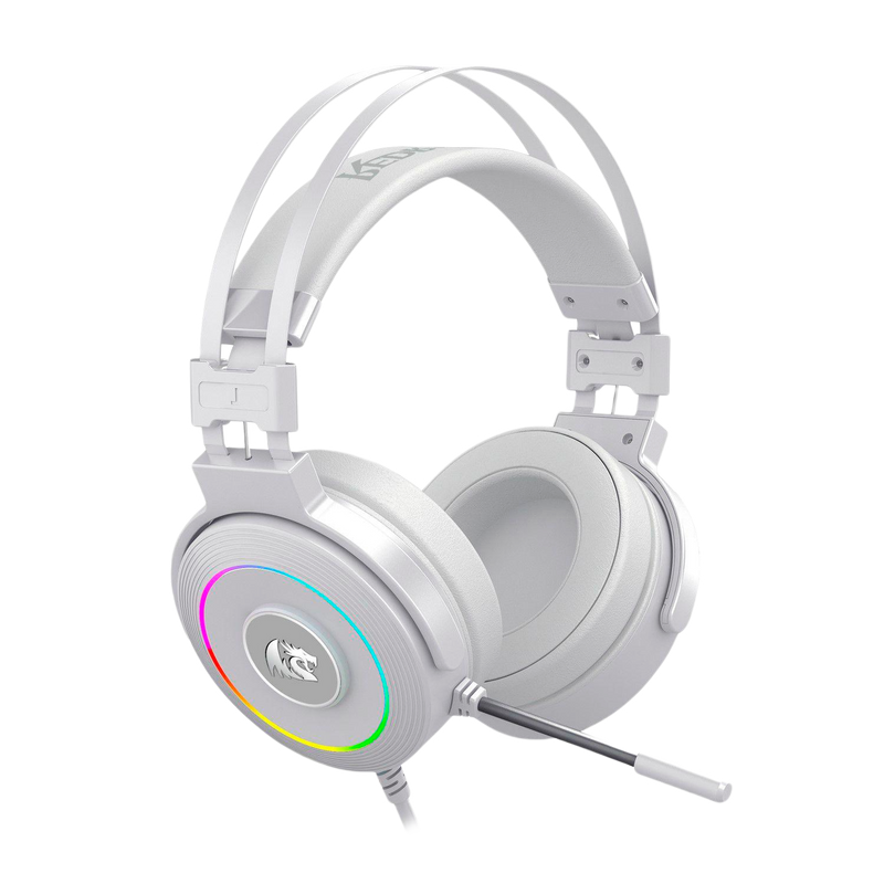 AURICULARES REDRAGON LAMIA CON STAND H320W-RGB WHITE REDRAGON