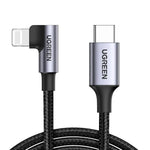 US305 CABLE USB C A LGTHNING 1M ALMINIO