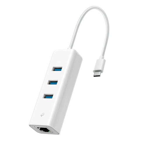 TP-LINK (UE330C) ADAPTADOR USB TIPO C CON HUB DE 3 PUERTOS 1 PUERTO RJ45 TP LINK