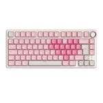 TECLADO R75 CABLEADO PINK MELODY - CREAMY SWITCH ROYAL KLUDGE
