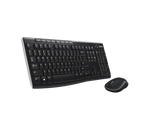LOGITECH MK270 TECLADO + MOUSE WIRELESS/BT BLACK LOGITECH