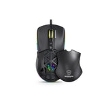 KIT GAMER MIRAGE BLACK MIC GTX2003-3K TECLADO + MOUSE + AURICULAR MICRONICS