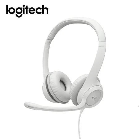 LOGITECH HEADSET H390 USB WHITE LOGITECH