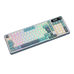 TECLADO RK-S98 INALAMBRICO LIGHT CLOUD - BROWN SWITCH ROYAL KLUDGE