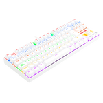 TECLADO REDRAGON KUMARA RAINBOW, SPANISH K552W-KR-SP WHITE RED SWITCH REDRAGON