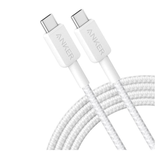 CABLE ANKER 322 USB-C A USB-C 1.8m BLANCO