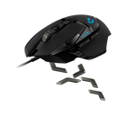 MOUSE LOGITECH G502 HERO 16000 DPI RGB BLACK LOGITECH