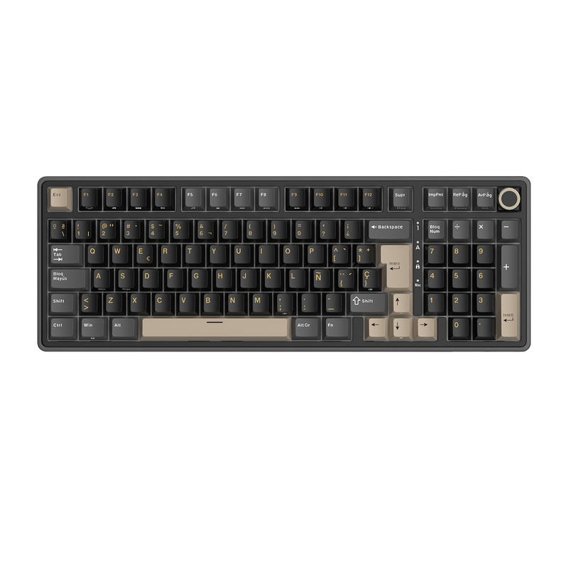 TECLADO RK R98PRO CABLEADO PHANTOM  CREAMY SWITCH ROYAL KLUDGE